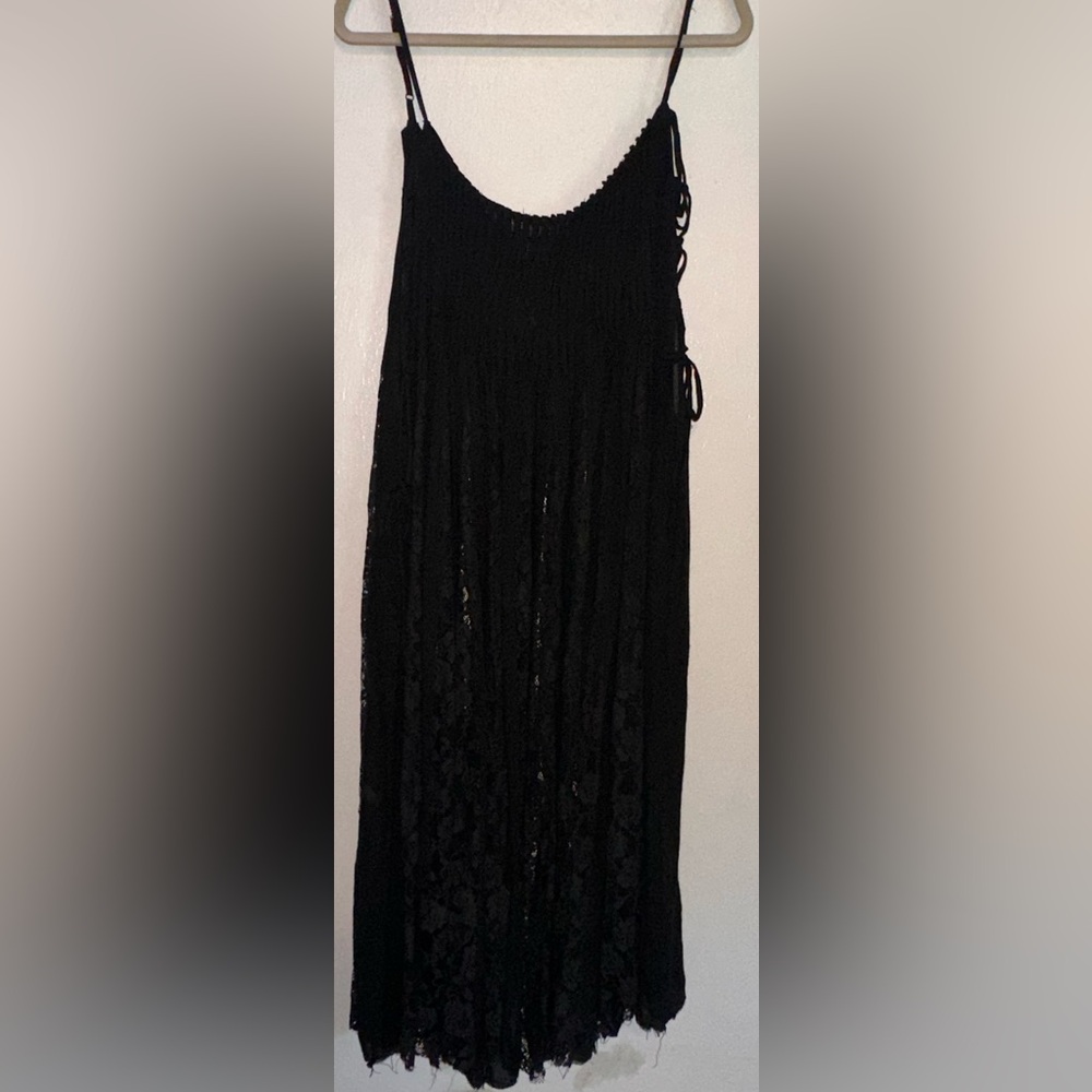 Free People Black Medium Beach Dress